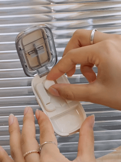 2 in 1 Tablettdelare - Inga fler ojämna tabletter